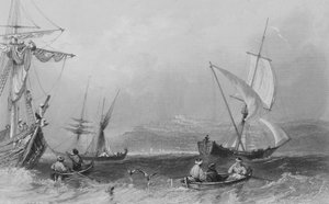 Joppa (grawerowanie) autorstwa William Henry Bartlett