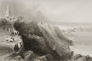 Killiney Hill, Hrabstwo Dublin, Irlandia, z „Scenery and Antiquities of Ireland” George