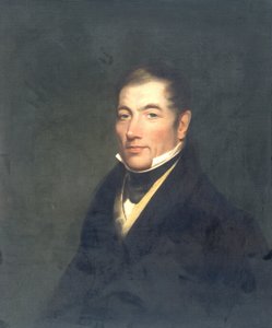 Robert Owen (olej na płótnie) autorstwa William Henry Brooke