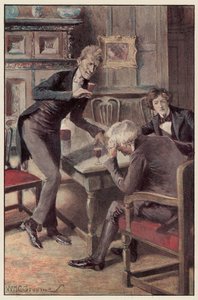 O co chodzi? powiedział Uriah autorstwa William Henry Charles Groome