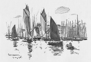 Concarneau, ok. 1906 r.