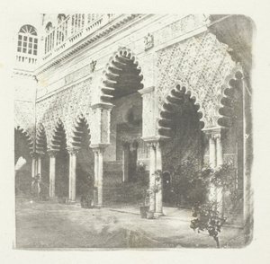 Alkazar w Sewilli autorstwa William Henry Fox Talbot