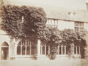 Krużganki opactwa Lacock autorstwa William Henry Fox Talbot