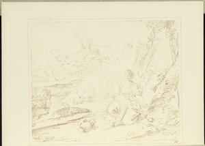 Hagar na pustyni autorstwa William Henry Fox Talbot