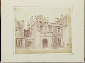 Hall Door, Abbotsford autorstwa William Henry Fox Talbot
