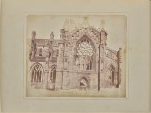 Opactwo Melrose autorstwa William Henry Fox Talbot