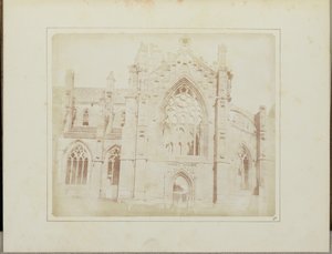 Opactwo Melrose autorstwa William Henry Fox Talbot