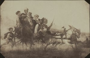 Transport neapolitański - kopia obrazu w opactwie Lacock autorstwa William Henry Fox Talbot