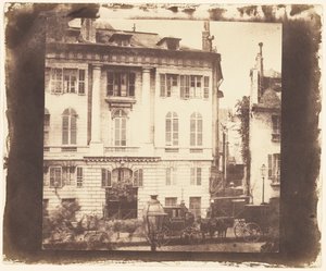 Paryskie kamienice w Paryżu autorstwa William Henry Fox Talbot