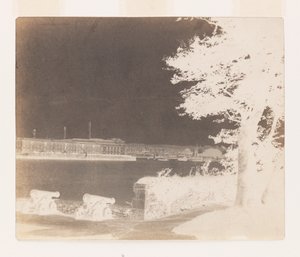 Royal William Victualling Yard, Plymouth, z Mount Edgecumbe autorstwa William Henry Fox Talbot