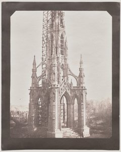 Pomnik Sir Waltera Scotta, Edynburg autorstwa William Henry Fox Talbot