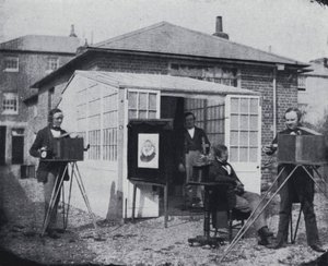 Studio Talbota w Reading (zdjęcie czarno-białe)
