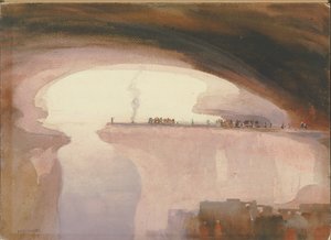 Ceremonia Cliff Dweller, Kolorado, 1924. autorstwa William Henry Holmes