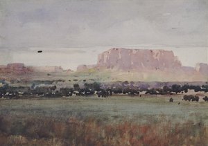 W Kraju Płaskowyżu, Kolorado, 1931. autorstwa William Henry Holmes