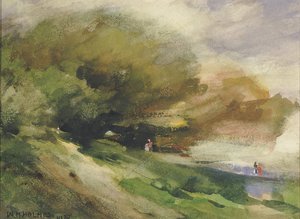 Spacer w cieniu autorstwa William Henry Holmes
