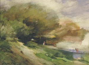 Zacieniony spacer, 1927. autorstwa William Henry Holmes