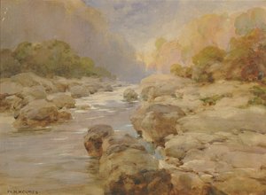 Niezmodyfikowany Rock Creek, około 1910 r.
