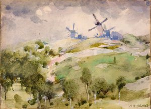 Wiatraki, b.d. autorstwa William Henry Holmes
