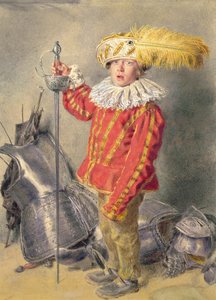 Odważny wojownik autorstwa William Henry Hunt
