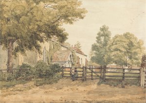 Kościół Aldenham autorstwa William Henry Hunt
