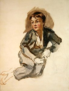 Urwis (ołówek i akwarela na papierze) autorstwa William Henry Hunt