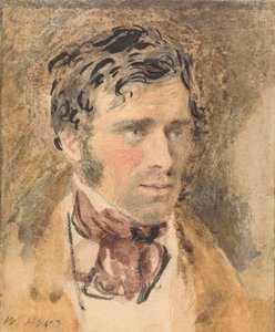 Portret mężczyzny autorstwa William Henry Hunt