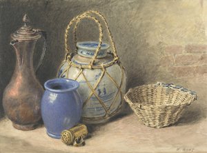 Martwa natura z imbirowym słoikiem, ok. 1825 (wc nad grafitem na papierze)
