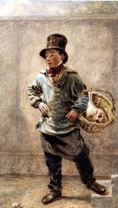 Chłopiec Rzeźnika autorstwa William Henry Hunt