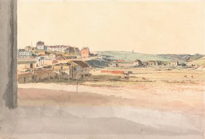 Maszt flagowy, Margate autorstwa William Henry Hunt