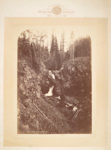 Arched Falls Podnóża góry Blackmore M.T. autorstwa William Henry Jackson
