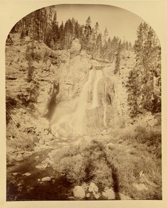 Crystal Falls, Cascade Creek autorstwa William Henry Jackson
