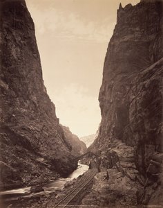 Wąwóz Królewski, Wielki Kanion Arkansas autorstwa William Henry Jackson