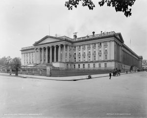 Ministerstwo Skarbu USA, Waszyngton, D.C., 1880 r.