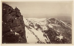 Na zachód od szczytu Pikes Peak autorstwa William Henry Jackson