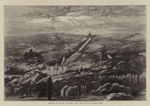 Widok z lotu ptaka na Wilhelmshohe autorstwa William Henry James Boot