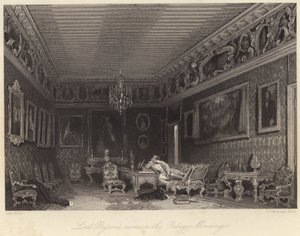 Pokój Lorda Byrona w Palazzo Mocenigo (rycina)