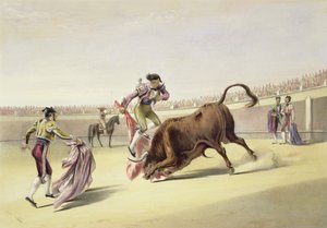 Skok lub skok po rogach, 1865 autorstwa William Henry Lake Price
