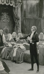 Earl Gray apeluje do Bench of Bishops o uchwalenie ustawy reformującej autorstwa William Henry Margetson