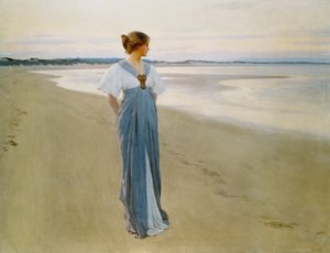 Brzeg morza, 1900