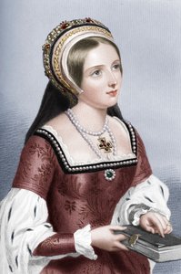 Katarzyna Parr 1512-1548, szósta żona króla Henryka VIII, 1851