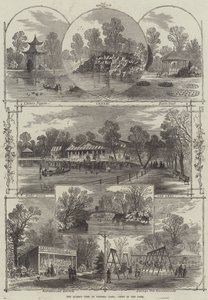 Wizyta królowej w Victoria Park, Widoki w parku