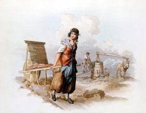Brickfield, 1808 autorstwa William Henry Pyne