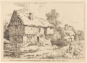 Stare Domki autorstwa William Henry Pyne