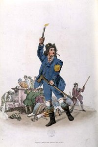 Strażak, z „Kostium Wielkiej Brytanii” autorstwa William Henry Pyne