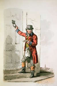 Listonosz z "Kostiumu Wielkiej Brytanii", 1805 (grafika)