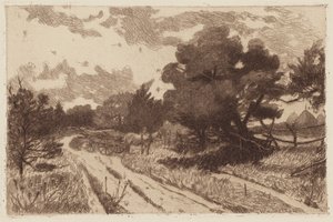 Droga na Long Island autorstwa William Henry Shelton