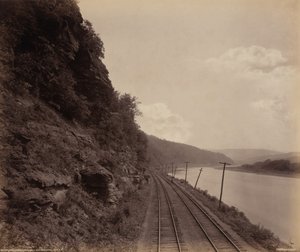 Cathedral Rocks, Susquehanna Near Meshoppen, ok. 1895 (zdjęcie)