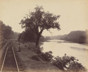 The Lehigh, At Turkey Run, ok. 1895 (zdjęcie) autorstwa William Herman Rau