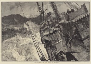 Parskacz w Zatoce Biskajskiej autorstwa William Heysham Overend