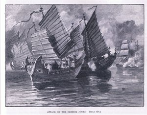 Atak na chińskie dżonki AD 1841